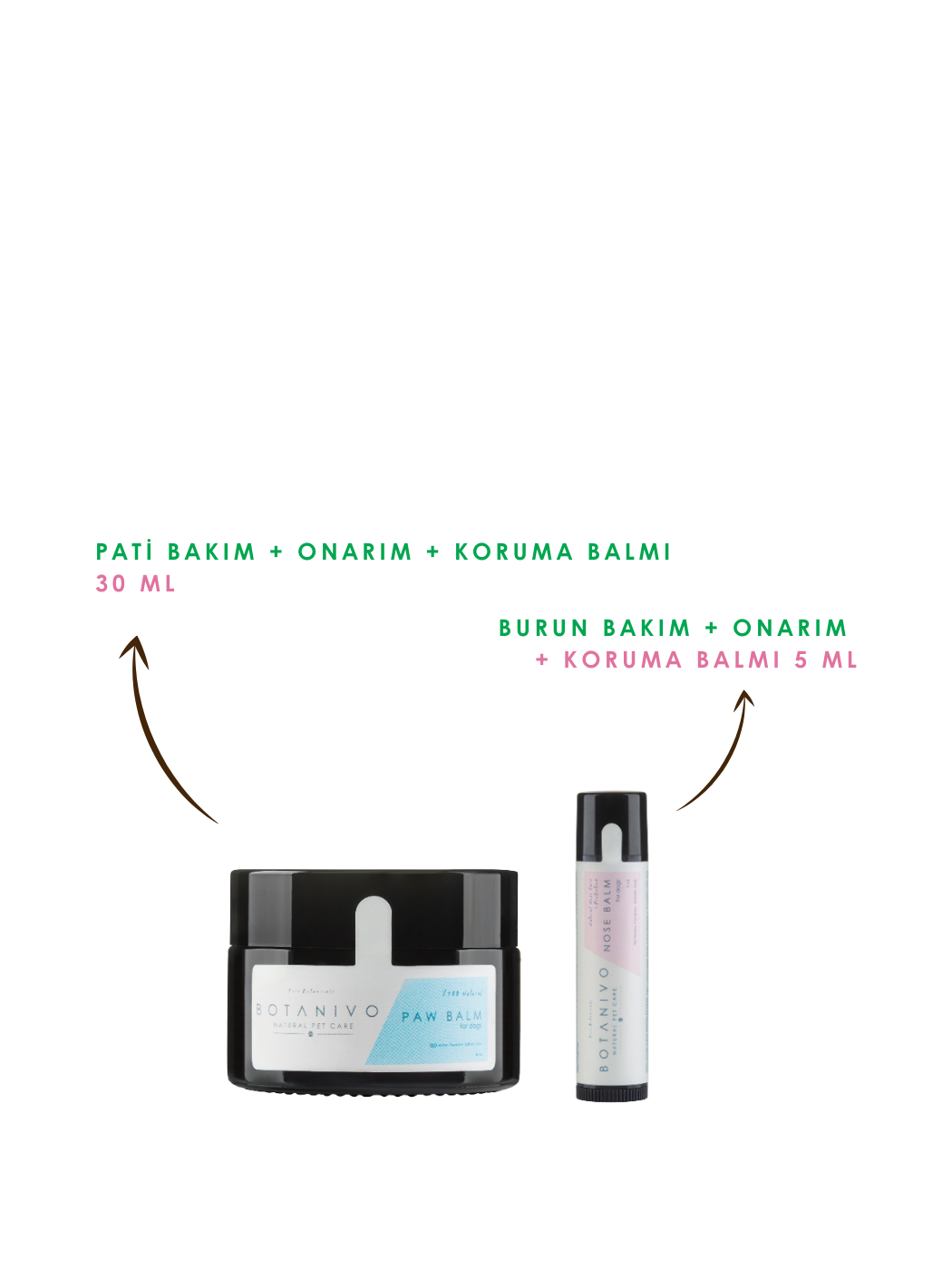 Pati Bakım + Burun Bakım Balm Set